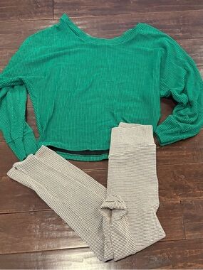 Booty by Brabants Ribbed Shirt and Legging